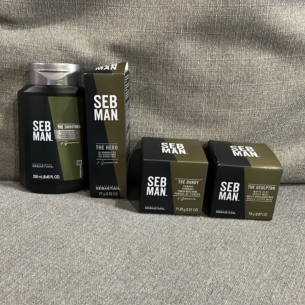 Seb Man professional Sebastian Men's Grooming Set of 4 products